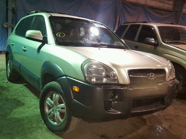 KM8JN12D26U448121 - 2006 HYUNDAI TUCSON GLS GOLD photo 1