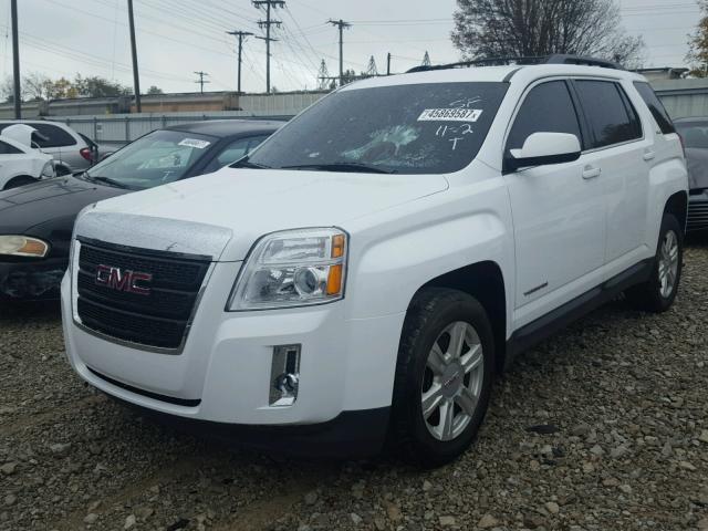 2GKFLRE35F6358837 - 2015 GMC TERRAIN SL WHITE photo 2