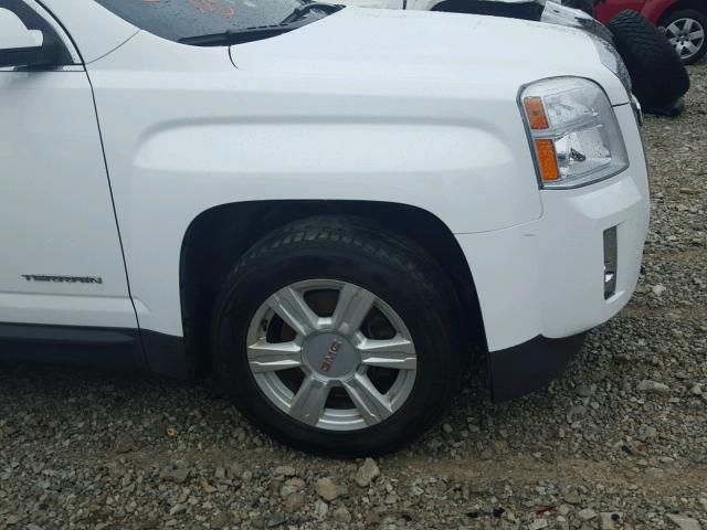 2GKFLRE35F6358837 - 2015 GMC TERRAIN SL WHITE photo 9