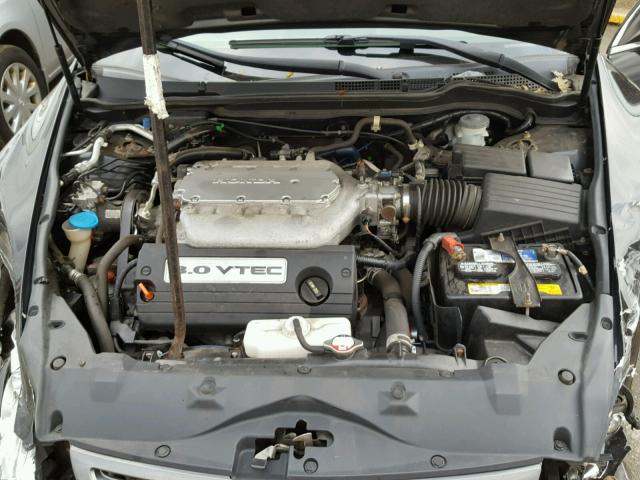 1HGCM66554A085944 - 2004 HONDA ACCORD EX 黑色 照片 7