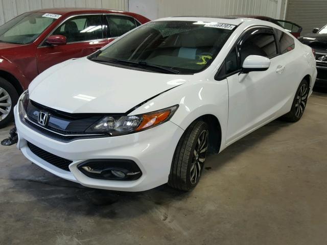 2HGFG3B05FH514050 - 2015 HONDA CIVIC EXL WHITE photo 2