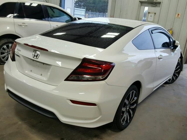 2HGFG3B05FH514050 - 2015 HONDA CIVIC EXL WHITE photo 4