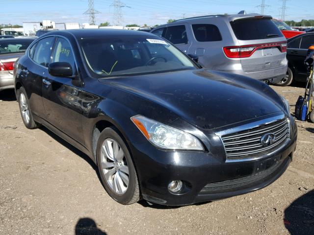 JN1AY1AR6BM570468 - 2011 INFINITI M56 X BLACK photo 1