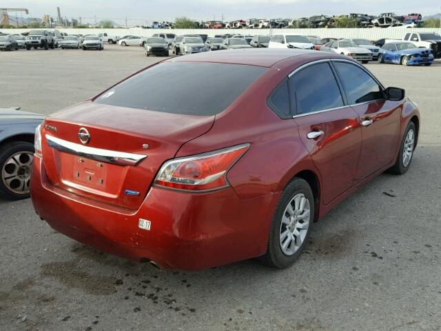 1N4AL3AP0EN330245 - 2014 NISSAN ALTIMA 2.5 RED photo 4