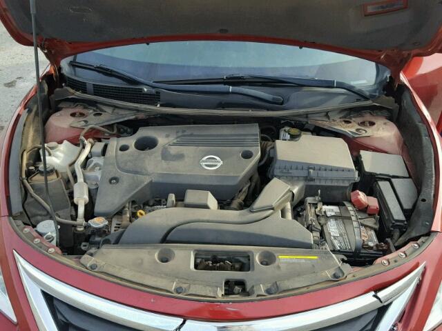 1N4AL3AP0EN330245 - 2014 NISSAN ALTIMA 2.5 RED photo 7