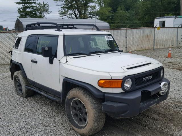 JTEBU4BF4CK119468 - 2012 TOYOTA FJ CRUISER WHITE photo 1