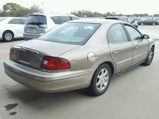 1MEFM50U22G654375 - 2002 MERCURY SABLE GS BROWN photo 4