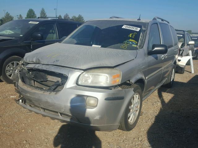 5GADV33L85D234978 - 2005 BUICK TERRAZA CX SILVER photo 2