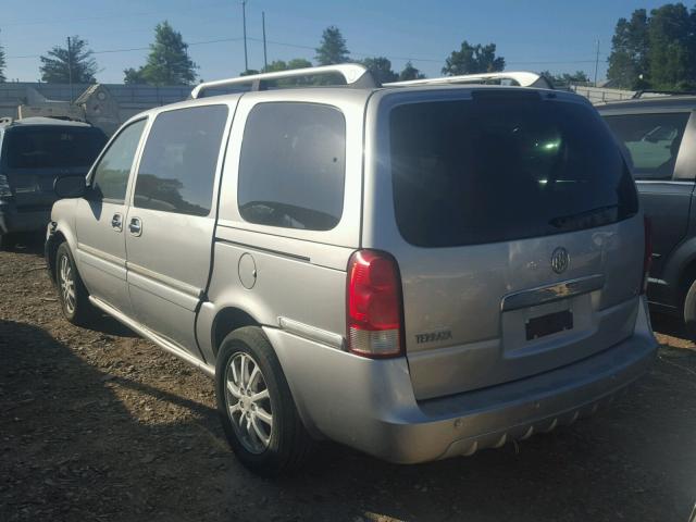 5GADV33L85D234978 - 2005 BUICK TERRAZA CX SILVER photo 3