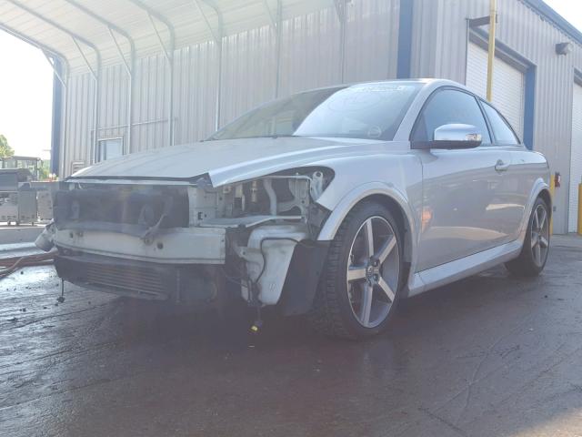 YV1672MK6D2309652 - 2013 VOLVO C30 T5 WHITE photo 2