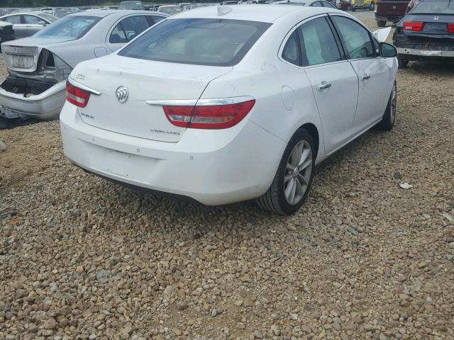 1G4PS5SK2F4169700 - 2015 BUICK VERANO WHITE photo 4