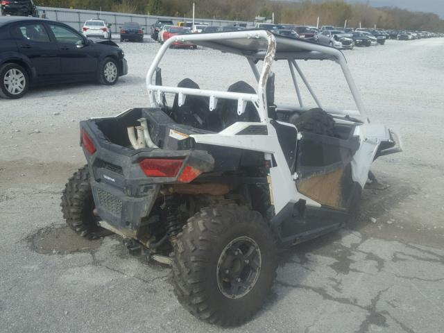 4XAVBE879FB937321 - 2015 POLARIS RZR S 900 WHITE photo 4