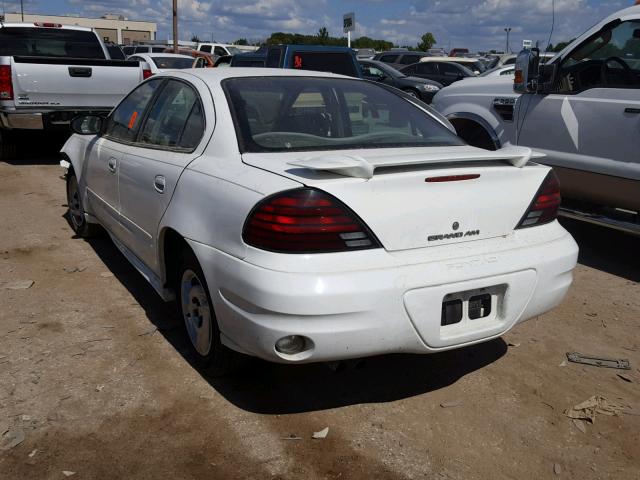 1G2NE52E65M117874 - 2005 PONTIAC GRAND AM S WHITE photo 3