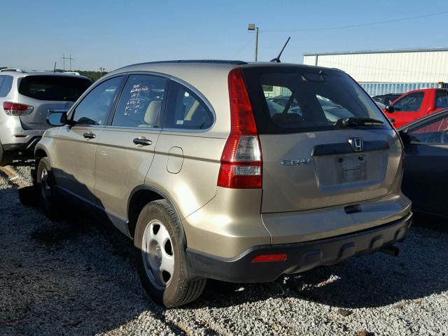 JHLRE38348C004607 - 2008 HONDA CR-V TAN photo 3