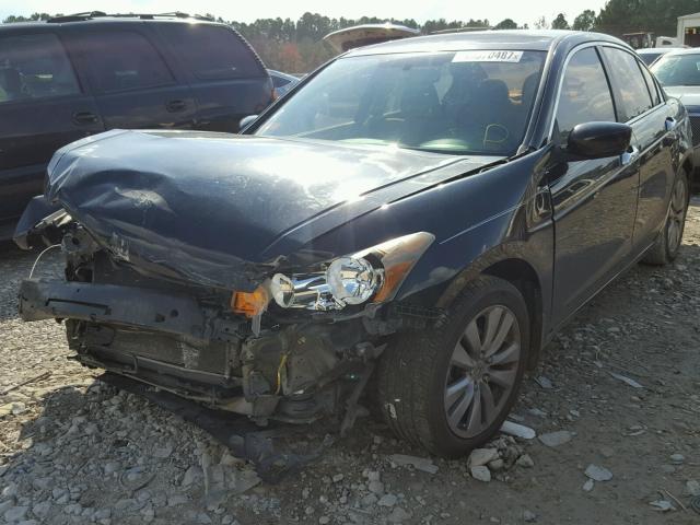 1HGCP2F38AA047831 - 2010 HONDA ACCORD LX BLACK photo 2