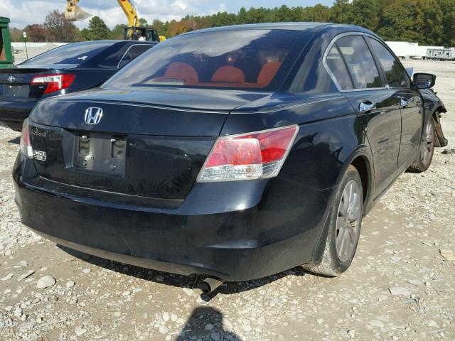 1HGCP2F38AA047831 - 2010 HONDA ACCORD LX BLACK photo 4