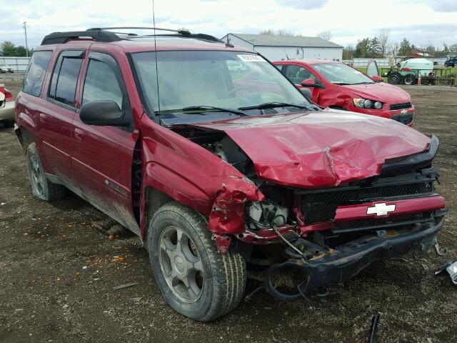 1GNET16S746145736 - 2004 CHEVROLET TRAILBLAZE RED photo 1