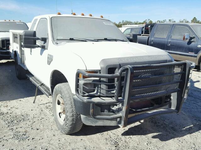 1FDWX35Y89EA70542 - 2009 FORD F350 SUPER WHITE photo 1