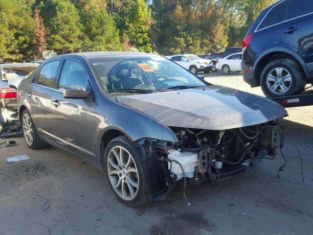 3FAHP0HA1CR141519 - 2012 FORD FUSION SE GRAY photo 1