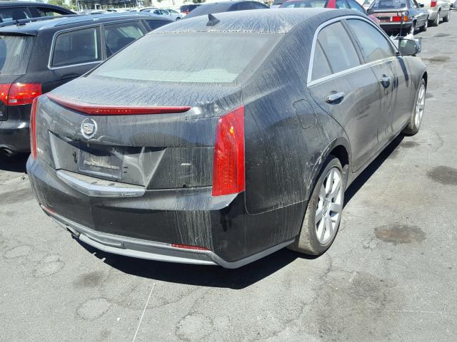 1G6AA5RA1E0110589 - 2014 CADILLAC ATS BLACK photo 4