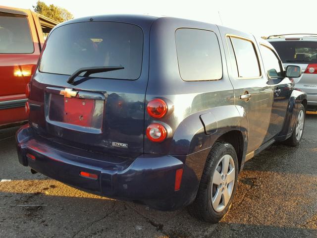 3GNBAADB2AS514652 - 2010 CHEVROLET HHR LS BLUE photo 4