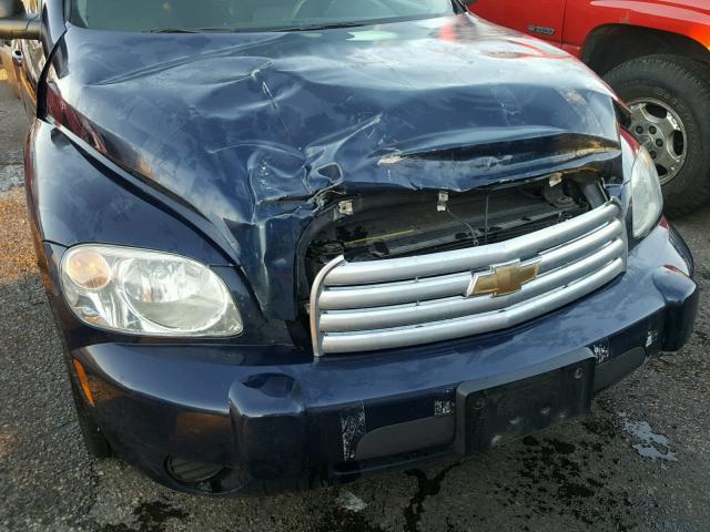 3GNBAADB2AS514652 - 2010 CHEVROLET HHR LS BLUE photo 9