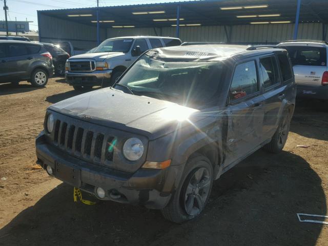 1C4NJRBB7GD707816 - 2016 JEEP PATRIOT SP BROWN photo 2