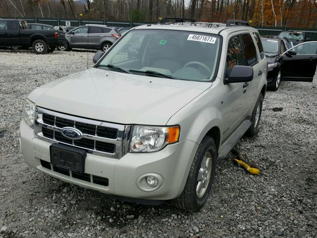 1FMCU93178KE46684 - 2008 FORD ESCAPE TAN photo 2