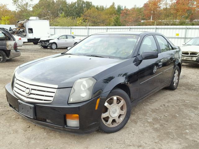 1G6DM57NX30136924 - 2003 CADILLAC CTS BLACK photo 2