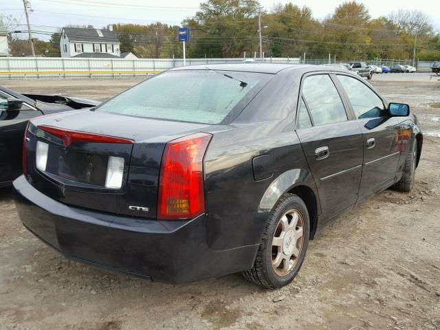 1G6DM57NX30136924 - 2003 CADILLAC CTS BLACK photo 4