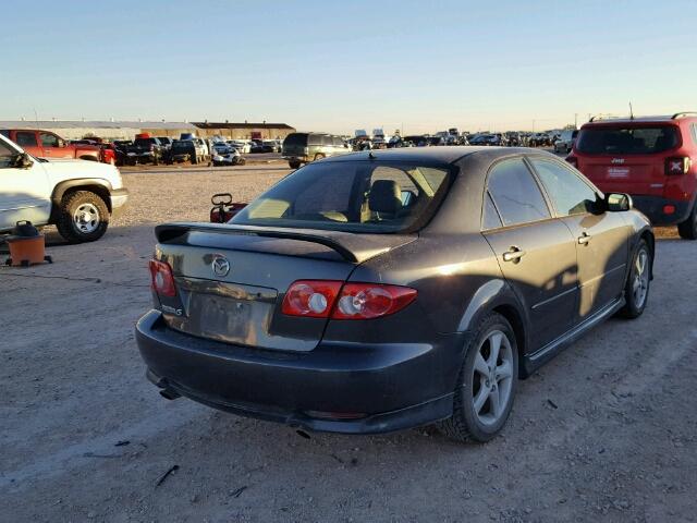 1YVHP80C655M29316 - 2005 MAZDA 6 I GRAY photo 4