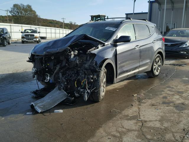 5XYZU3LB5FG264117 - 2015 HYUNDAI SANTA FE S 灰色 照片 2