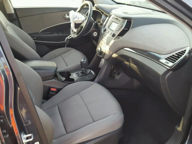 5XYZU3LB5FG264117 - 2015 HYUNDAI SANTA FE S 灰色 照片 5