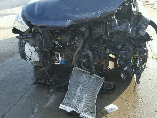 5XYZU3LB5FG264117 - 2015 HYUNDAI SANTA FE S 灰色 照片 9