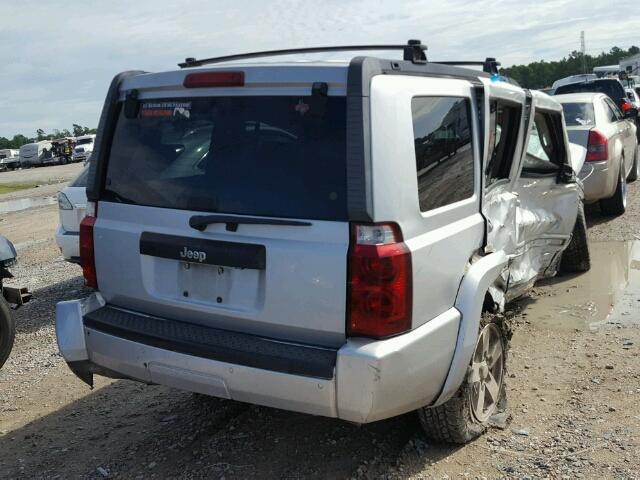 1J8HH48K87C622386 - 2007 JEEP COMMANDER Gümüş foto 4