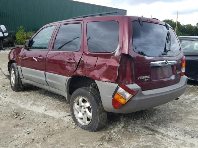 4F2YZ02B03KM07882 - 2003 MAZDA TRIBUTE DX 栗色 照片 3