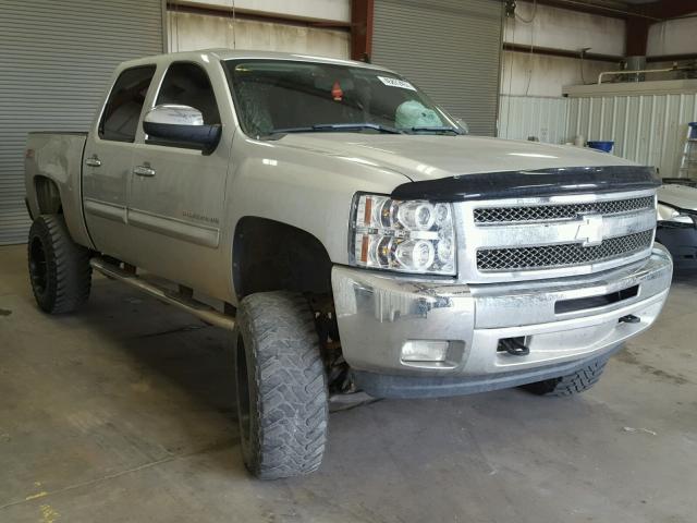 3GCPKSE72CG159550 - 2012 CHEVROLET SILVERADO SILVER photo 1