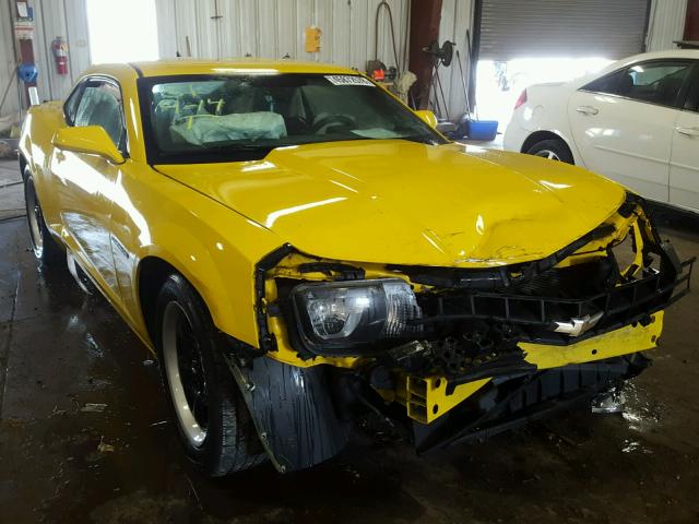 2G1FA1E31C9174646 - 2012 CHEVROLET CAMARO LS YELLOW photo 1