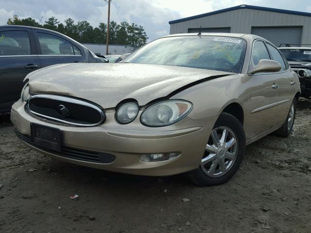 2G4WD562451345558 - 2005 BUICK LACROSSE C GOLD photo 2