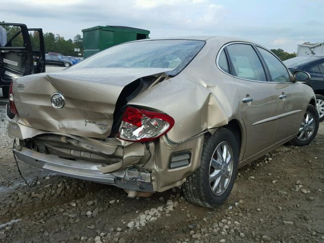 2G4WD562451345558 - 2005 BUICK LACROSSE C GOLD photo 4