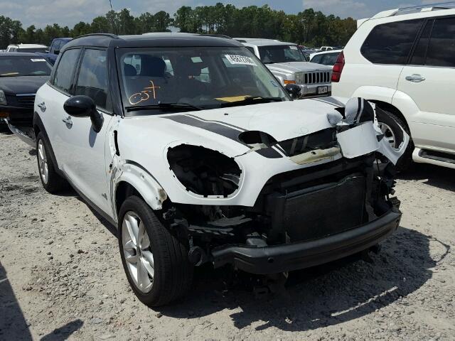 WMWZC5C51DWP34259 - 2013 MINI COOPER S C WHITE photo 1