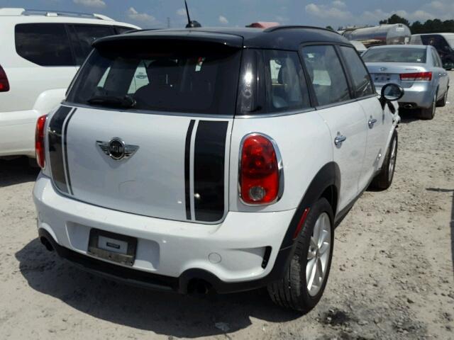 WMWZC5C51DWP34259 - 2013 MINI COOPER S C WHITE photo 4