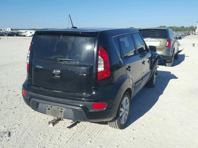 KNDJT2A68D7627195 - 2013 KIA SOUL + BLACK photo 4