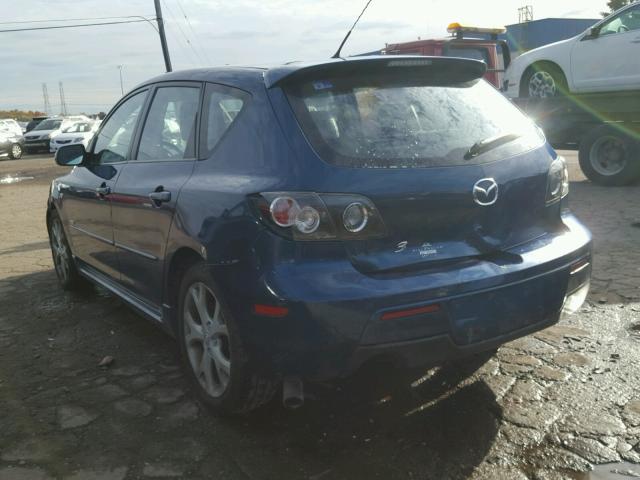 JM1BK343971712956 - 2007 MAZDA 3 BLUE photo 3