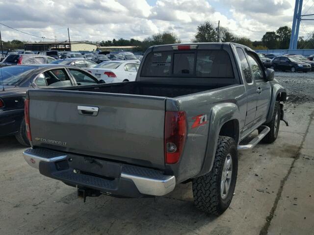 1GCJSDFE2B8126454 - 2011 CHEVROLET COLORADO L GRAY photo 4