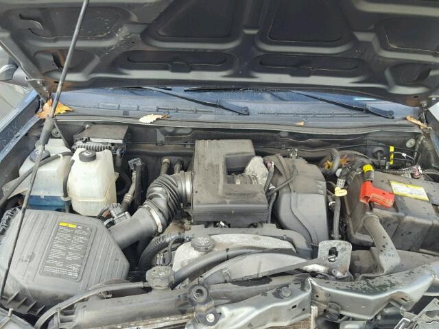 1GCJSDFE2B8126454 - 2011 CHEVROLET COLORADO L GRAY photo 7