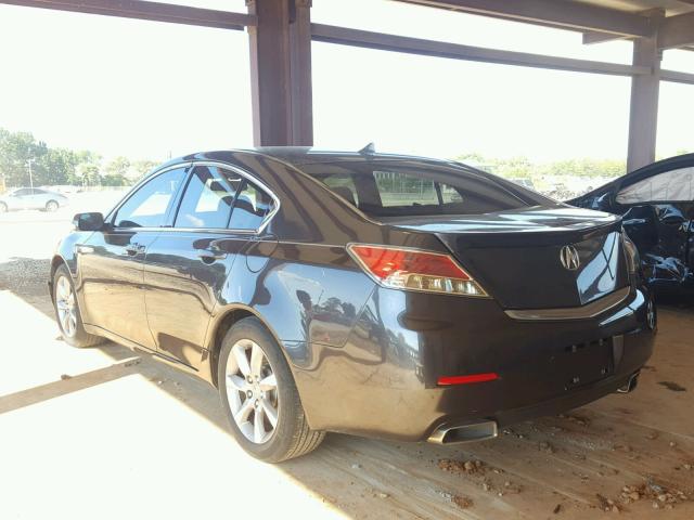 19UUA8F54DA001153 - 2013 ACURA TL TECH GRAY photo 3