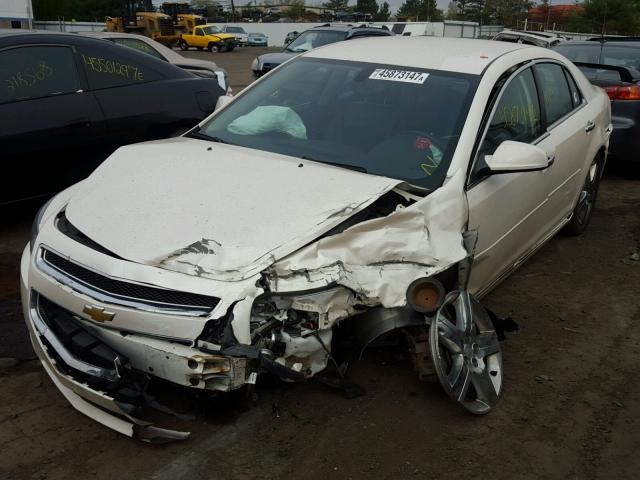 1G1ZF5E77CF267008 - 2012 CHEVROLET MALIBU 3LT CREAM photo 2