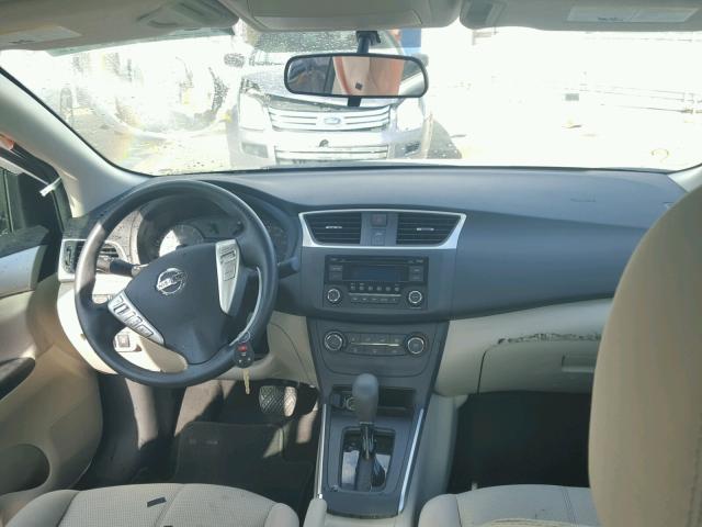 3N1AB7AP4HY298074 - 2017 NISSAN SENTRA S WHITE photo 9