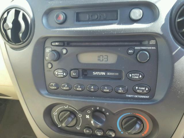 1G8AL52F03Z109109 - 2003 SATURN ION LEVEL BURGUNDY photo 9